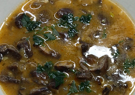 Dršťková polévka z hub