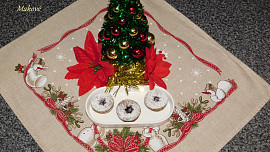 Makové koláčky s povidly - cukroví