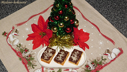 Medovo-kokosové cukroví