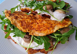 Mrkvovo-sýrové placky (vhodné i pro diabetiky)