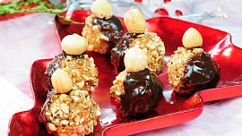 Nepečené ořechové kuličky