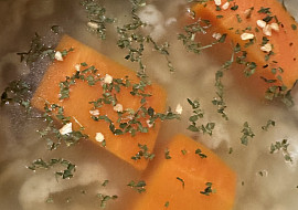 Polévka s drožďovými noky (Drozdove knedlíčky halušky luxusní ♥️)