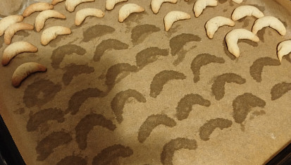 Vanilkové rohlíčky