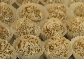 Nepečené Lotus kuličky