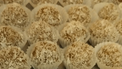 Nepečené Lotus kuličky