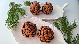 Piškotové nepečené šišky