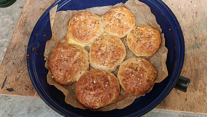 Škvarkové placky (pagáče)