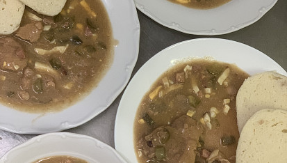 Znojemská omáčka s vepřovým masem