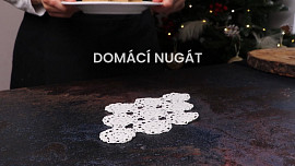 Domácí arašídový nugát