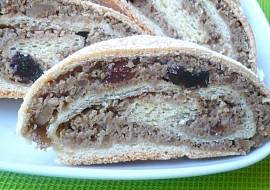 Makový (ořechový) závin od Lidušky (S ořechovou náplní, náplně dvojnásobné množství.)