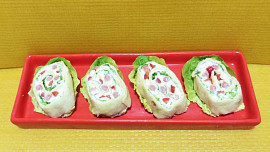 Rolády z plněné tortilly