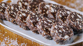 Vánoční nepečená roláda podle Kamily Nývltové