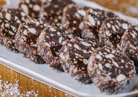 Vánoční nepečená roláda podle Kamily Nývltové