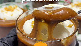 Čokoládové budino s kávovým podtónem