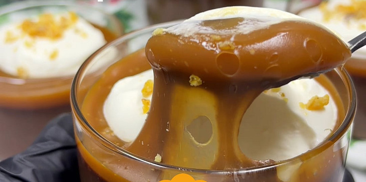 Čokoládové budino s kávovým podtónem