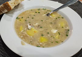 Couračka z Kérkonoš (couračka dle receptu doplněná sekanou pažitkou)