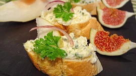 Pomazánka z olomouckých tvarůžků