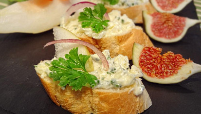 Pomazánka z olomouckých tvarůžků