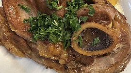 Telecí pečeně s bylinkami