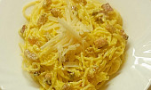 Autentické špagety carbonara podle Emanuela