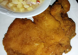 Jednoduchý bramborový salát bez majonézy