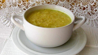 Jihočeská zelná polévka