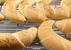 Obyčejné domácí rohlíky