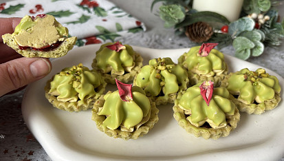 Pistáciové košíčky