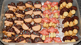 Pudinkové slepované cukroví