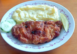 Trochu jiný smažený řízek