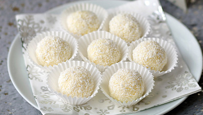 Tvarohové raffaello