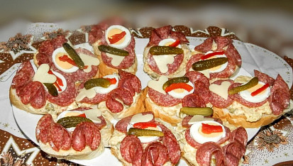 Chlebíčková domácí veka