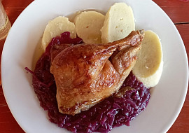 Husa a kachna pečená