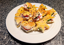 Jednohubky z listového těsta