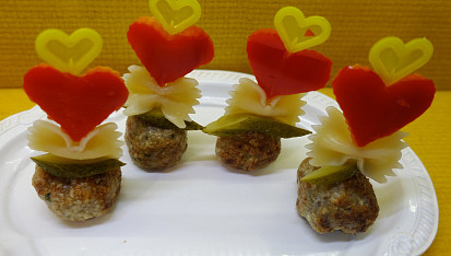 Masové kuličky s Nivou