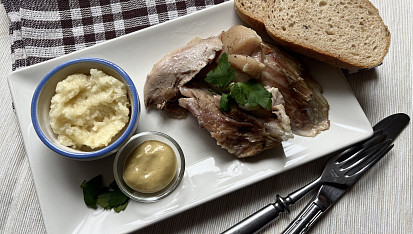 Ovar s jablkovým křenem