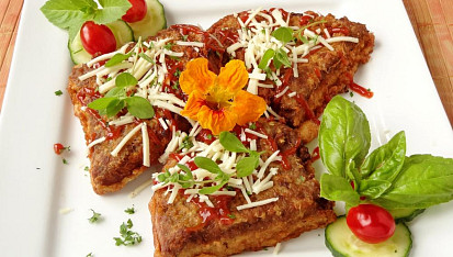 Smažené topinky s mletým masem