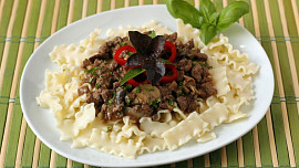 Babiččiny nudle s játry