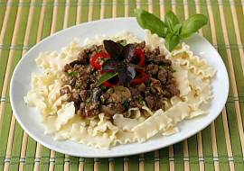 Babiččiny nudle s játry