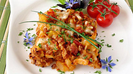 Zapečené bulharské brambory