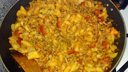 Zapečené bulharské brambory