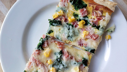 Dětský slaný koláč