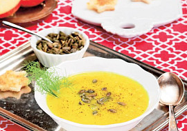 Fenyklovo-pórková polévka