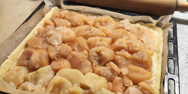 Jablkový nezavinutý závin