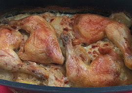 Kuře neskutečně dobré (Podařilo se, překvapení pro manželku..)