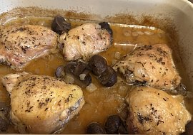 Kuřecí maso s houbami (Kuřátko na houbáchf ♥️)