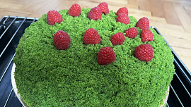 Mechový (špenátový) dort