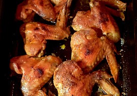 Pikantní pečená kuřecí křídla