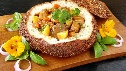 Pivní guláš z vepřové plece