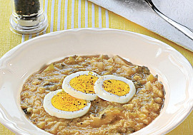 Slovenský kapustový prívarok s vejci